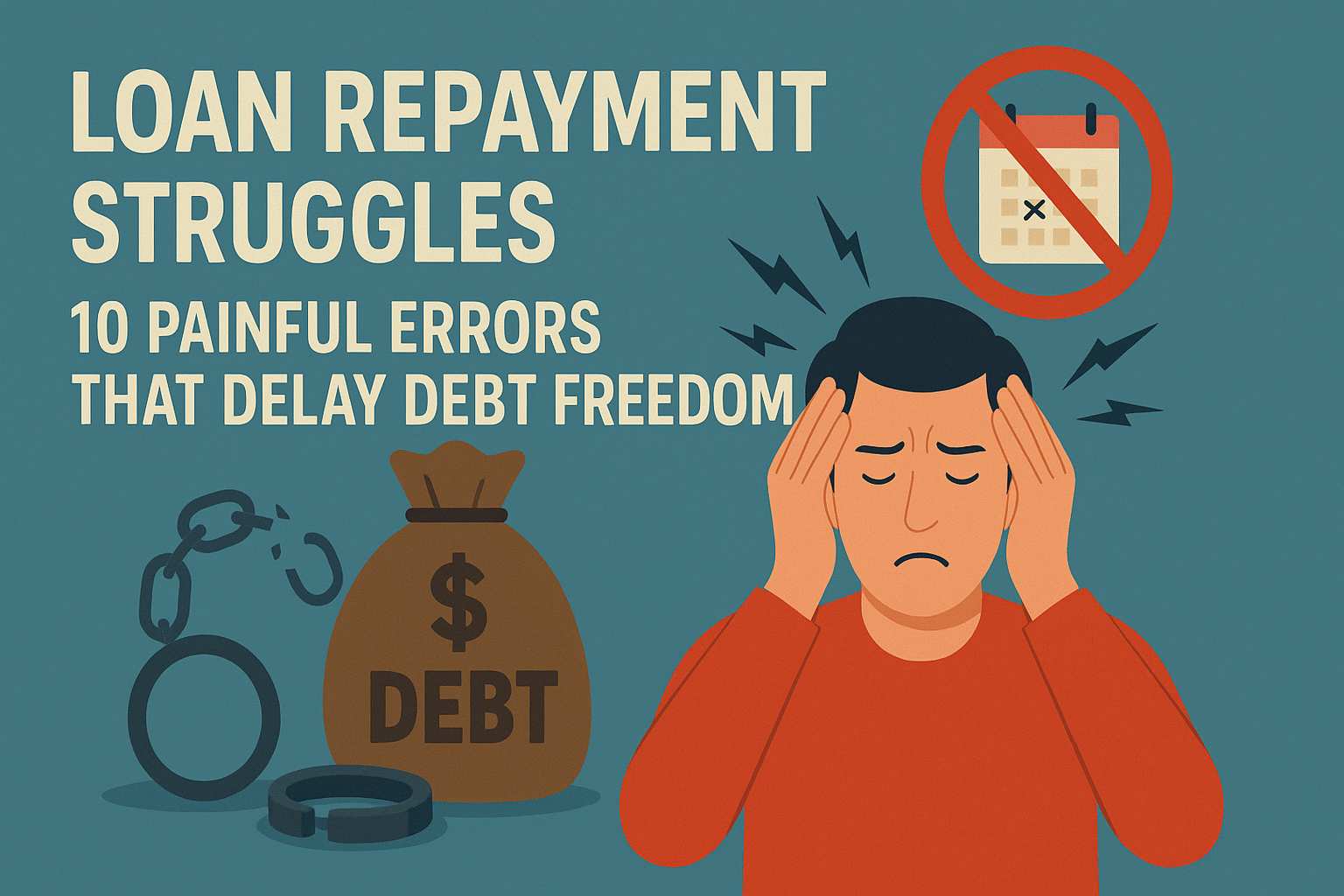 Loan Repayment Struggles: 10 Painful Errors That Delay Debt Freedom